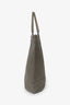 Bottega Veneta Grey Intrecciato Woven Nappa Leather Shopper Tote Bag
