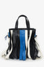 Balenciaga Multicolor Leather Bazar Fringe Small Tote Bag With Strap