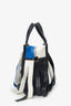 Balenciaga Multicolor Leather Bazar Fringe Small Tote Bag With Strap