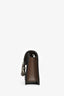 Gucci Brown Leather/Fabric 'GG' Supreme Super Mini 'Dionysus' Chain Bag