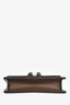 Gucci Brown Leather/Fabric 'GG' Supreme Super Mini 'Dionysus' Chain Bag