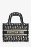 Christian Dior 2020 Navy Oblique Mini Book Tote