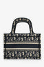 Christian Dior 2020 Navy Oblique Mini Book Tote
