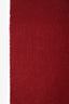 Yves Saint Laurent Red Wool Logo Fringe Scarf