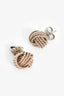 Tiffany & Co. Sterling Silver Twist Knot Earrings