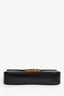 Celine Black Leather Claude Triomphe Shoulder Bag