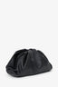 Bottega Veneta Black Bark-Embossed Nero Oversized The Pouch