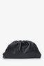 Bottega Veneta Black Bark-Embossed Nero Oversized The Pouch