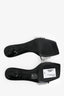Alexander Wang Black Crystal Embellished Logo 'Jessica' Sandals Size 36