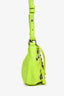 Balenciaga Neon Yellow Leather 'Le Cagole' Crossbody Bag with Strap