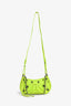 Balenciaga Neon Yellow Leather 'Le Cagole' Crossbody Bag with Strap