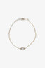 Tiffany & Co Sterling Silver Dainty Moonstone Bracelet