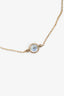 Tiffany & Co Sterling Silver Dainty Moonstone Bracelet
