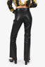 Rudsak Black Leather Wide Leg Pants Size 26