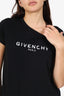 Givenchy Black Logo Print T-shirt Size M