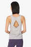 MM6 Maison Margiela Grey Cut-out Back Tank Top Size M