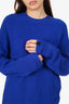 Rag & Bone Blue Cashmere Knit Sweater Size S Mens