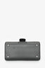 Delvaux Grey Brillant Mini S Box Calf with Strap