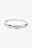 Tiffany & Co. .1ct Single Diamond Platinum Ring