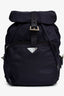 Prada Purple Nylon Single Buckle Backpack