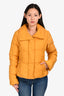 Weekend Max Mara Yellow Down Puffer Jacket Size 2 US