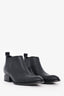 Alexander Wang Black Leather Kori Ankle Boots Size 37