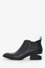 Alexander Wang Black Leather Kori Ankle Boots Size 37