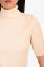 Thom Browne White Wool Turtleneck Sweater Size 44