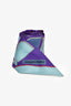 Hermes Purple/Blue Silk Twilly