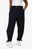 JW Anderson Navy Belted Cuff Pants Size 10