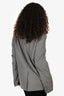 Helmut Lang Grey Nylon Blazer Size 38