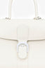 Delvaux 2018 White Box Calfskin Brilliant MM with Strap