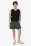 Versace Dark Green Medusa Swim Shorts Size 6 Mens