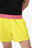 Versace Yellow/Pink Medusa Swim Shorts Size 6 Mens
