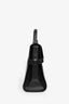Delvaux Black Leather 'Tempete' GM Top Handle Bag