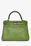 Hermès 2009 Green Pelouse Swift Leather Retourne Kelly 28