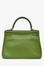 Hermès 2009 Green Pelouse Swift Leather Retourne Kelly 28