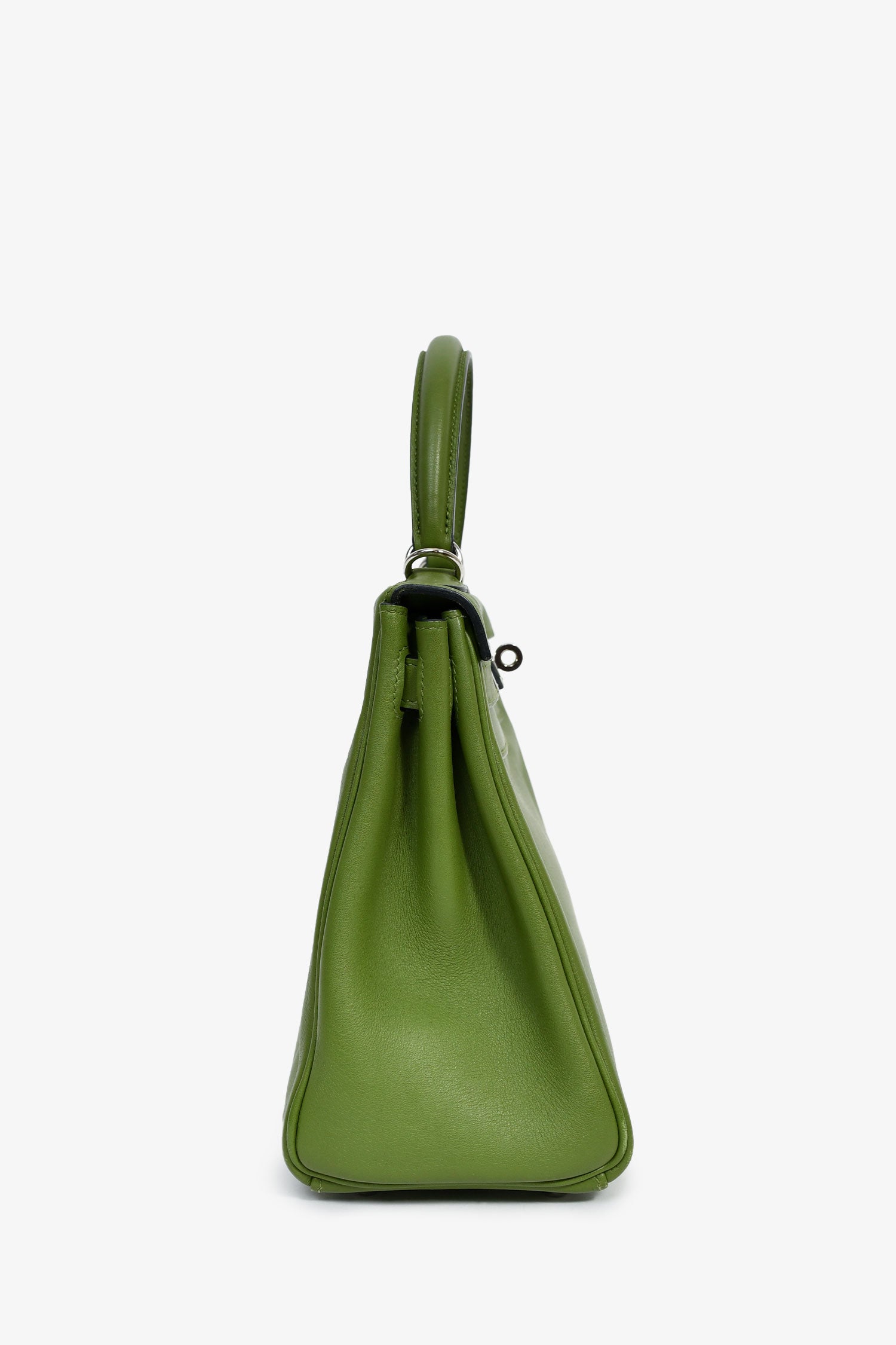 Hermès 2009 Green Pelouse Swift Leather Retourne Kelly 28 – Mine