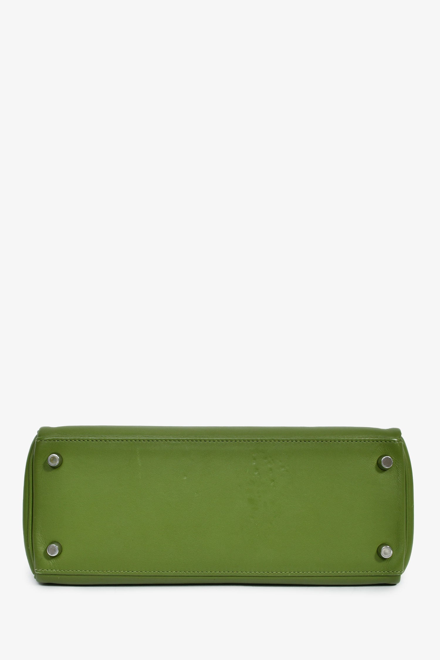 Hermès 2009 Green Pelouse Swift Leather Retourne Kelly 28 – Mine