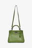 Hermès 2009 Green Pelouse Swift Leather Retourne Kelly 28