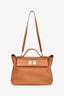 Hermes 2020 Gold Togo Leather 24/24/29 Top Handle