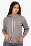 Acne Studios Grey Logo Hoodie Size XXS