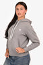 Acne Studios Grey Logo Hoodie Size XXS