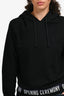 Opening Ceremony Black Logo Hem Hoodie Size M
