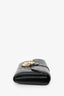 Louis Vuitton Black Mahina Leather 'Amelia' Long Wallet