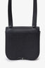 Hermès 2024 Black Epsom Leather Mini Della Cavalleria Crossbody bag