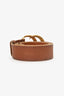 Gucci Brown Leather GG Marmont Belt Size 85.34