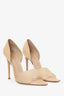 Gianvito Rossi Beige PVC/Patent Leather Bree Pumps Size 40