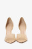 Gianvito Rossi Beige PVC/Patent Leather Bree Pumps Size 40