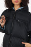 Prada 2022 Black Down Puffer Jacket Size 36